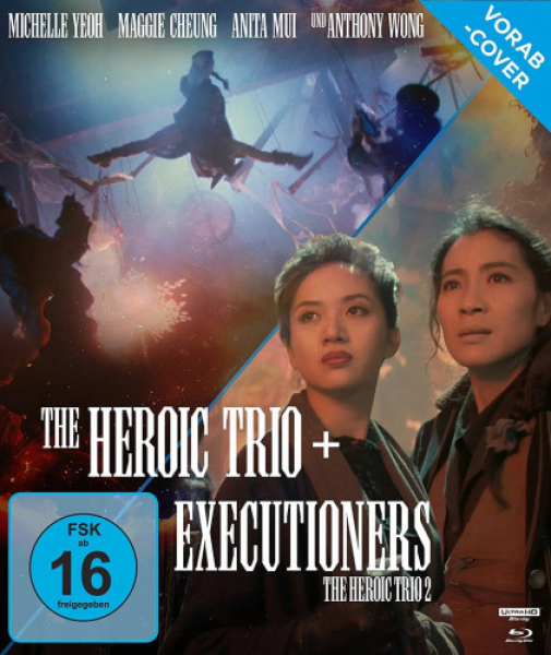 Heroic Trio 1+2 (2x 4K UHD Blu-ray+2x Blu-ray Disc)