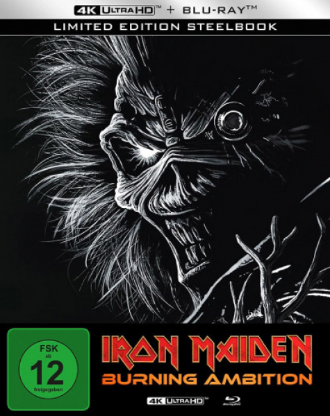 Iron Maiden - Burning Ambition (4K UHD+Blu-ray Disc) - Limited Steelbook Edition