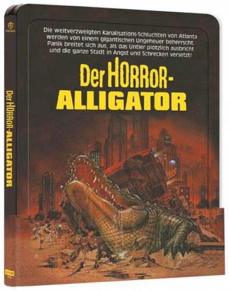 Der Horror-Alligator (4K UHD) - Limited Steelbook Edition - Cover A