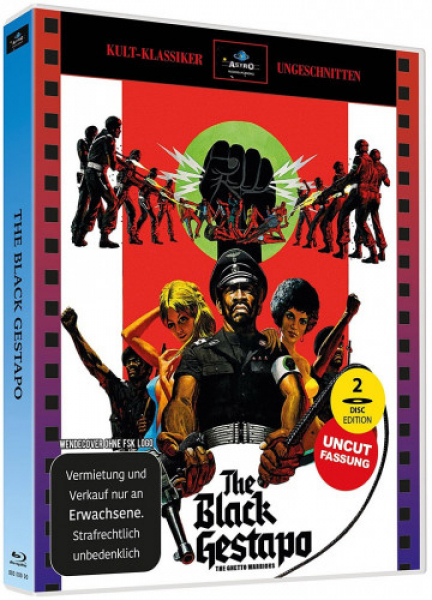 The Black Gestapo - Scanavo Edition - Cover 1 (DVD+Blu-ray Disc)