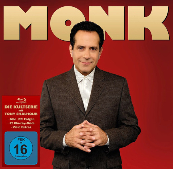 Monk - Die komplette Serie (32x Blu-ray Disc)