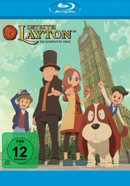 Detektei Layton - Katrielles rätselhafte Fälle - Die komplette Serie (10x Blu-ray Disc)