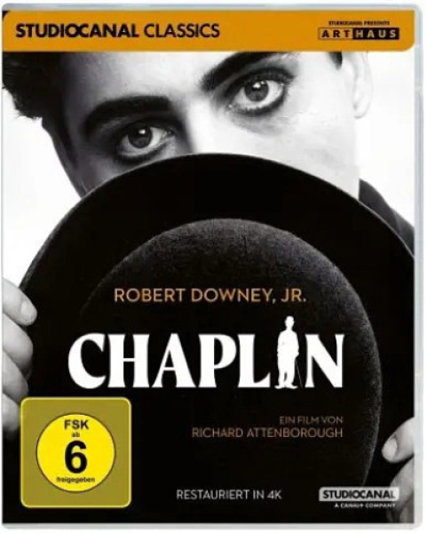 Chaplin - 4K Remastered - Studiocanal Classics (Blu-ray Disc)