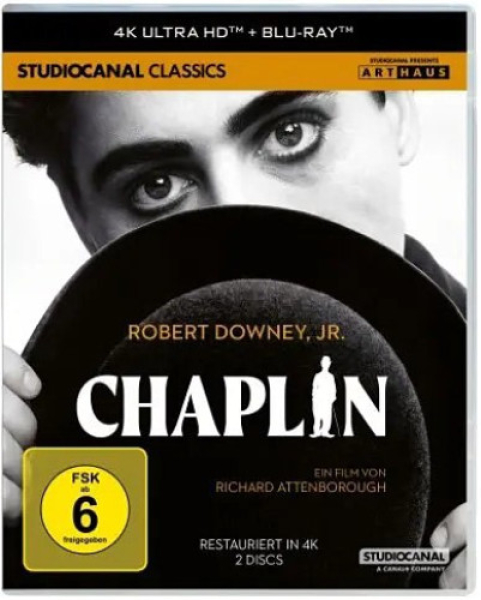 Chaplin (4K UHD+ Blu-ray Disc) - Studiocanal Classics