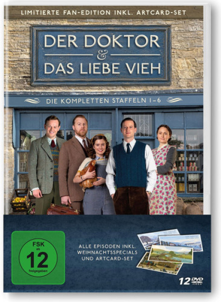 Der Doktor und das liebe Vieh - Die kompletten Staffeln 1-6 - Limitierte Fan-Edition inkl. Artcard-Set