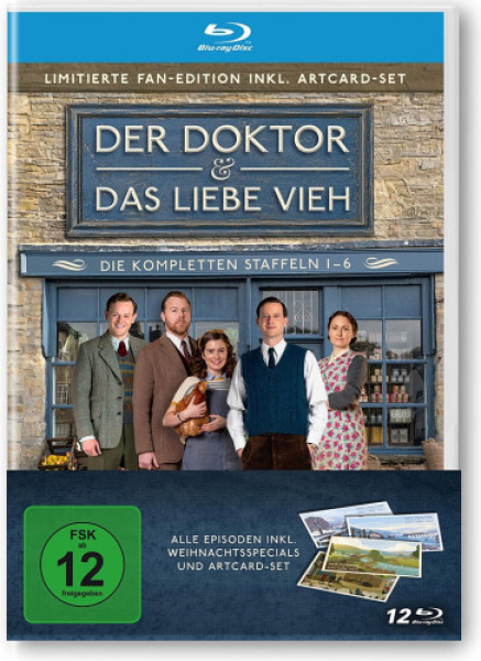 Der Doktor und das liebe Vieh - Die kompletten Staffeln 1-6 - Limitierte Fan-Edition inkl. Artcard-Set (Blu-ray Disc)