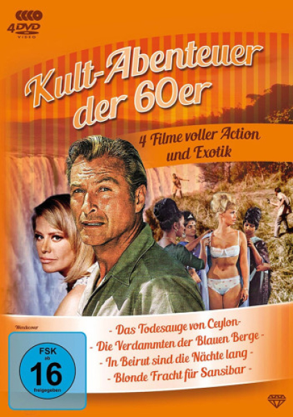 Kult-Abenteuer der 60er - 4 Filme voller Action und Exotik