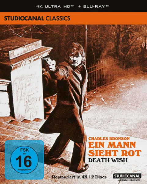 Ein Mann sieht rot (4K UHD Blu-ray+Blu-ray Disc)