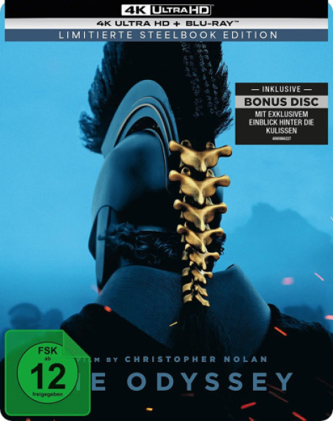 Die Odyssee (4K UHD+2x Blu-ray Disc) - Limited Steelbook Edition - Cover A