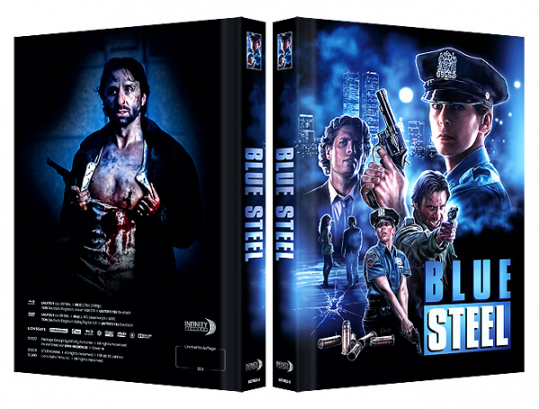 Blue Steel - Limited Uncut 333 Edition (DVD+Blu-ray Disc) - Mediabook - Cover A