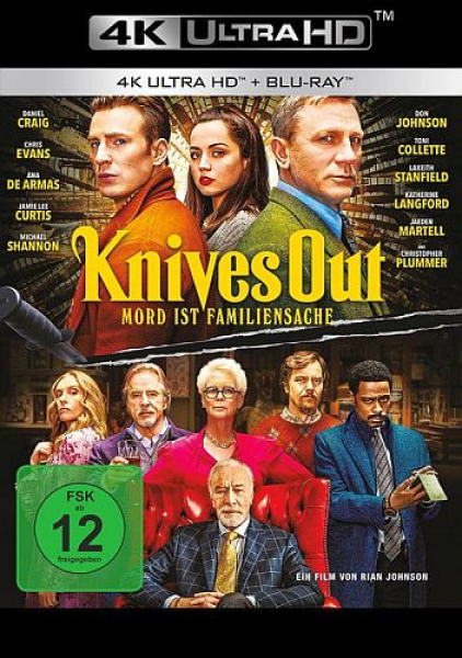Knives Out - Mord ist Familensache - 4K (4K UHD+Blu-ray Disc)