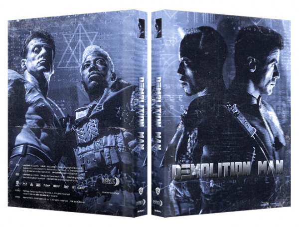 Demolition Man - Limited Uncut 222 Edition (DVD+Blu-ray Disc) - Mediabook - Cover C