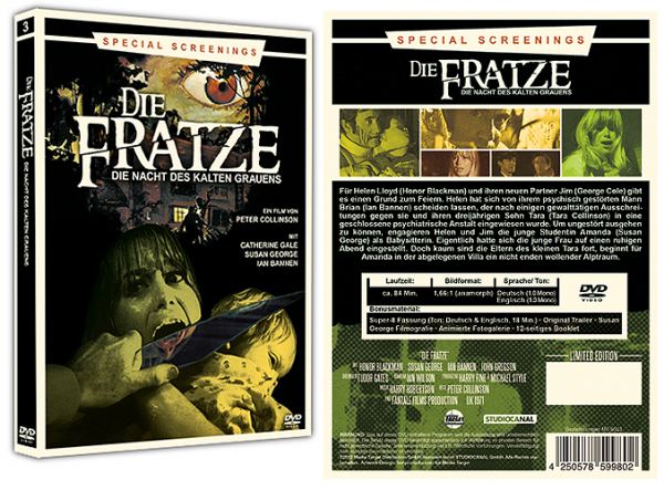 Die Fratze - Die Nacht des kalten Grauens - Limited Uncut Edition - Special Screenings Nr. 3