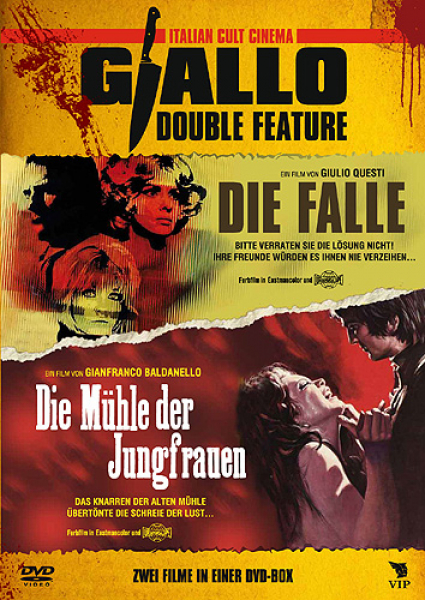 Giallo Double Feature - Die Falle+Die Mühle der Jungfrauen - Uncut