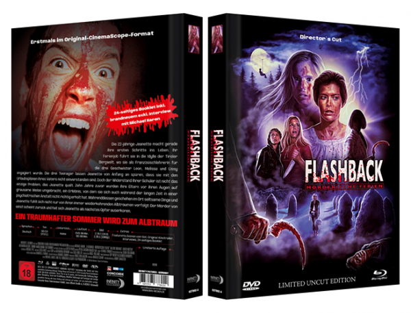 Flashback - Mörderische Ferien - Directors Cut - Limited Uncut 333 Edition (DVD+Blu-ray Disc) - Mediabook - Cover A