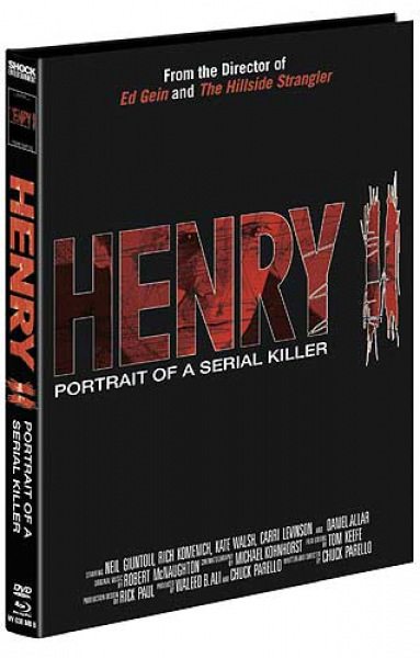 Henry 2 - Portrait of a Serial Killer - Limited Uncut 333 Edition (DVD+Blu-ray Disc) - Mediabook - Cover B