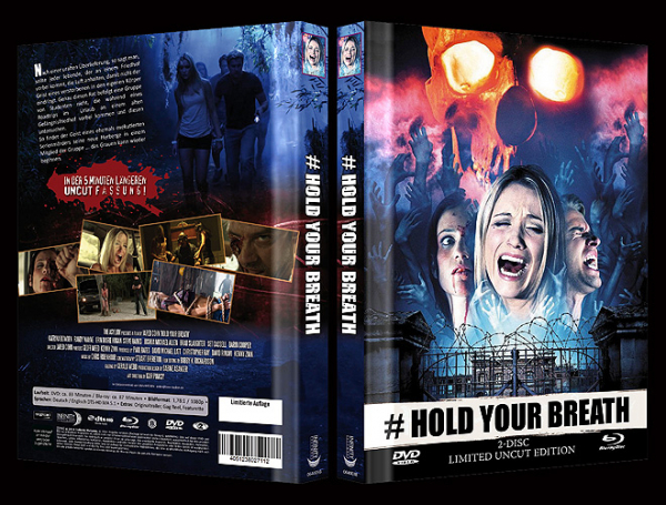 Hold your Breath - Uncut Limited Edition (DVD+Blu-ray Disc) - Mediabook - Cover B