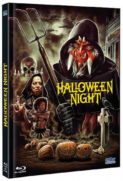 Halloween Night - Limited Uncut 333 Edition (DVD+Blu-ray Disc) - Mediabook - Cover B