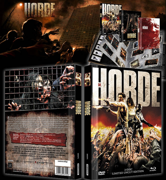 Die Horde - Uncut Limited Edition (DVD+Blu-ray Disc) - Mediabook - Cover A