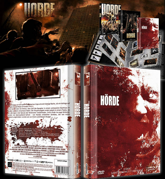 Die Horde - Uncut Limited Edition (DVD+Blu-ray Disc) - Mediabook - Cover C