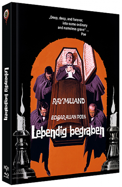 Lebendig begraben (1962) - Uncut Limited Edition (DVD+Blu-ray Disc) - Mediabook - Cover B