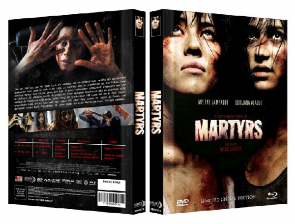 Martyrs (2008) - Limited Uncut 555 Edition (DVD+Blu-ray Disc) - Mediabook - Cover A