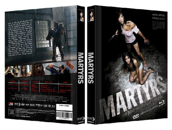 Martyrs (2008) - Limited Uncut 222 Edition (DVD+Blu-ray Disc) - Mediabook - Cover D