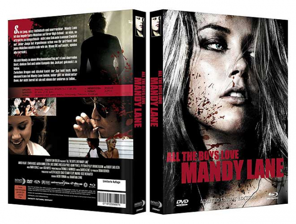All The Boys Love Mandy Lane - Limited Uncut 333 Edition (DVD+Blu-ray Disc) - Mediabook - Cover A
