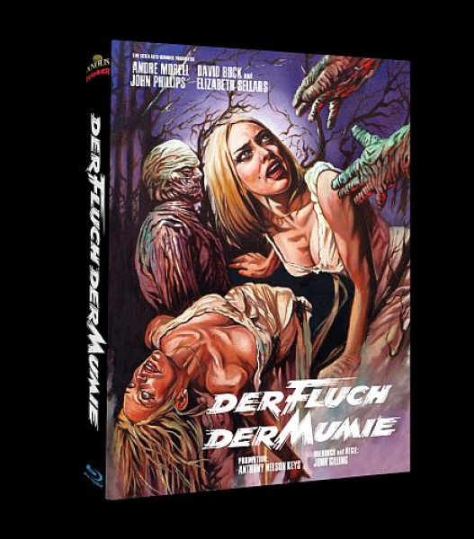 Der Fluch der Mumie - Limited Uncut 299 Edition (Blu-ray Disc) - Cover B