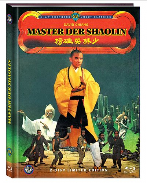 Master der Shaolin - Shaolin Abbot - Limited Uncut 444 Edition (DVD+Blu-ray Disc) - Mediabook - Cover A