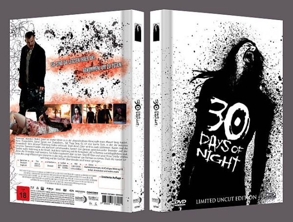 30 Days of Night - Limited Uncut 111 Edition (DVD+Blu-ray Disc) - Mediabook - Cover C