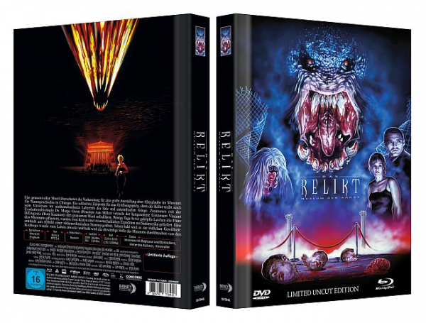 Das Relikt - Limited Uncut 222 Edition (DVD+Blu-ray Disc) - Mediabook - Cover A