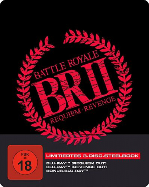 Battle Royale 2 - Limited Uncut Edition (3x Blu-ray Disc) - Steelbook