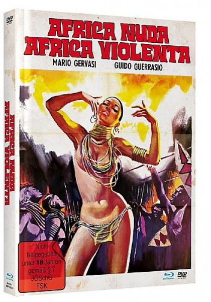 Africa nuda, Africa violenta - Limited Uncut 500 Edition (DVD+Blu-ray Disc) - Mediabook - Cover B