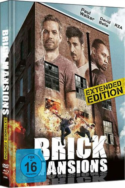 Brick Mansions - Limited Uncut 555 Edition (DVD+Blu-ray Disc) - Mediabook - Cover B