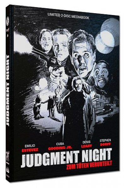 Judgment Night - Zum Töten verurteilt - Limited Uncut 222 Edition (DVD+Blu-ray Disc) - Mediabook - Cover D