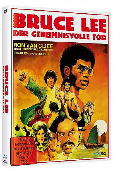 Bruce Lee - Der Geheimnisvolle Tod - Limited Uncut 500 Edition (DVD+Blu-ray Disc) - Mediabook - Cover A