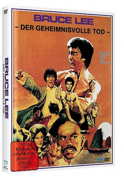 Bruce Lee - Der Geheimnisvolle Tod - Limited Uncut 500 Edition (DVD+Blu-ray Disc) - Mediabook - Cover B