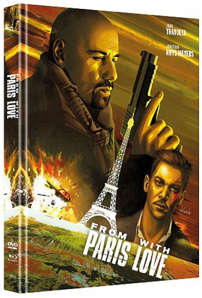 From Paris with Love - Limited Uncut 444 Edition (DVD+Blu-ray Disc) - Mediabook - Cover A