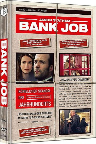 Bank Job - Limited Uncut 333 Edition (DVD+Blu-ray Disc) - Mediabook - Cover B