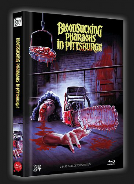 Bloodsucking Pharaohs in Pittsburgh - Limited Uncut 444 Edition (DVD+Blu-ray Disc) - Mediabook - Cover A