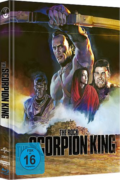 The Scorpion King - Limited 555 Edition - (4K UHD+Blu-ray Disc) - Mediabook - Cover A
