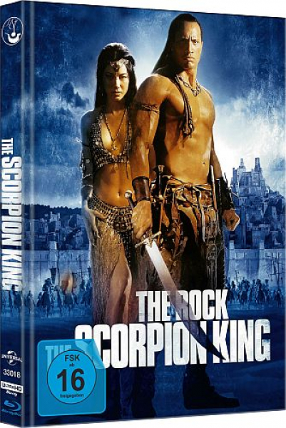 The Scorpion King - Limited 555 Edition - 4K (4K UHD+Blu-ray Disc) - Mediabook - Cover B