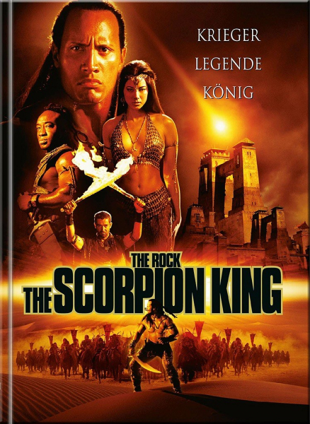 The Scorpion King - Limited 555 Edition - 4K (4K UHD+Blu-ray Disc) - Mediabook - Cover C