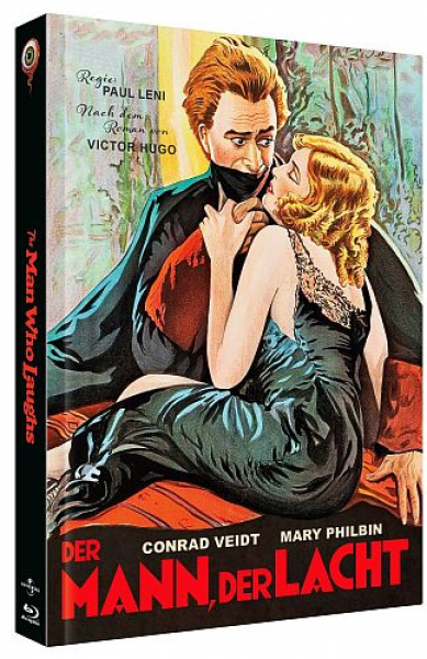 Der Mann, der lacht - Limited Uncut Edition (2x DVD+2x Blu-ray Disc) - Mediabook - Cover D