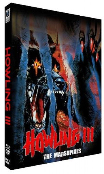 Howling III - The Marsupials - Limited 222 Edition (DVD+Blu-ray Disc) - Mediabook - Cover B