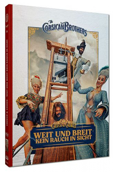 Cheech & Chong - Weit und breit kein Rauch in Sicht - Limited 222 Edition (DVD+Blu-ray Disc) - Wattiertes Mediabook - Cover A