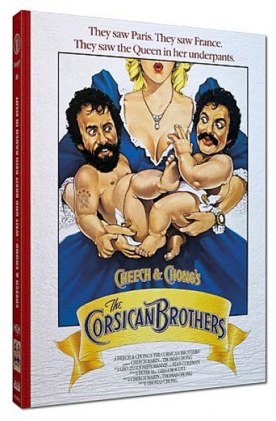 Cheech & Chong - Weit und breit kein Rauch in Sicht - Limited 111 Edition (DVD+Blu-ray Disc) - Mediabook - Cover C