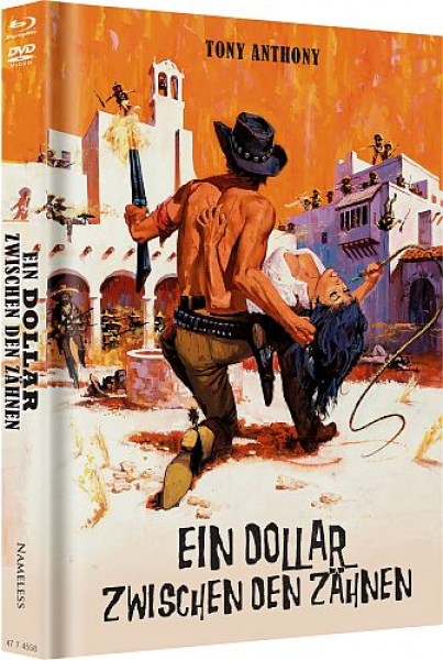 Ein Dollar zwischen den Zähnen - Limited Uncut 333 Edition (DVD+Blu-ray Disc) - Mediabook - Cover A