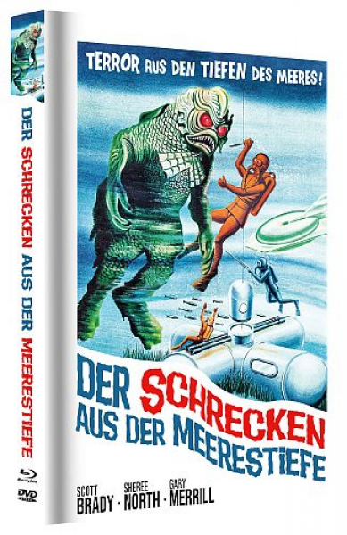 Der Schrecken aus der Meerestiefe - Limited Uncut 333 Edition (DVD+Blu-ray Disc+CD) - Mediabook - Cover A